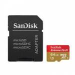 Sandisk SDSQXSG-064G-GN6MA (SDSQXSG064GGN6MA) 64GB Extreme Plus microSDXC Class 10 UHS-1 U3 Memory Card Sandisk SDSQXSG-064G-GN6MA (SDSQXSG064GGN6MA) 64GB Extreme Plus microSDXC Class 10 UHS-1 U3 Memory Card